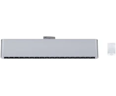 Paulmann URail ZELOS LED 3 pakopų ryškumo reguliatorius 10W 1050lm IP20 3000K 230V matinio chromo / aliuminio bėgelio šviestuvas