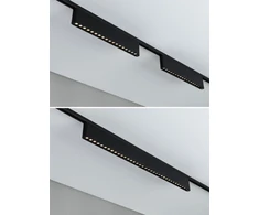Paulmann URail ZELOS LED 3 pakopų pritemdymo šviestuvas 10W 1050lm IP20 3000K 230V matinė juoda / aliuminis