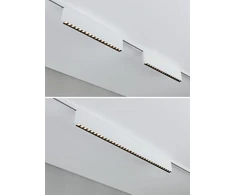 Paulmann URail ZELOS LED 3 pakopų ryškumo reguliatorius 10W 1100lm IP20 4000K 230V balta RAL 9003 / aliuminis
