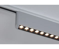 Paulmann URail ZELOS LED 3 pakopų ryškumo reguliatorius 10W 1050lm IP20 3000K 230V matinio chromo / aliuminio bėgelio šviestuvas