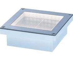 Paulmann Lauko saulės kolektorius Aron IP67 3000K metalinis judesio jutiklis 5/40lm 10*10cm (PL94238) -