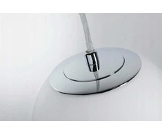 Paulmann pakabinamas šviestuvas GOVE LED vonios kabantis šviestuvas 9W 900lm 3000K IP44 230V satino chromas / metalas