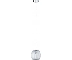 Paulmann pakabinamas šviestuvas RUYA vonios kabantis šviestuvas E14 max 20W IP44 230V chromas / stiklas