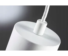Paulmann pakabinamas šviestuvas vonios kambariui KAME LED 3 pakopų pritemdymas 9W 3000K 700lm IP44 230V baltas / metalinis