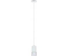 Paulmann pakabinamas šviestuvas vonios kambariui KAME LED 3 pakopų pritemdymas 9W 3000K 700lm IP44 230V baltas / metalinis