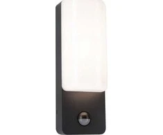 Paulmann sieninis šviestuvas BONNIE LED PIR 8.5W 560lm 3000K IP44 230V antracito aliuminio sieninis šviestuvas