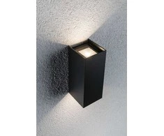 Paulmann Sieninis šviestuvas Flame fasadinis šviestuvas IP44 2x3W 230V Antracitas