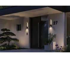 Paulmann sieninis šviestuvas LEVKA LED fasadinis šviestuvas 13.5W 3000K IP44 230V antracitas / aliuminis