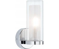 Paulmann sieninis šviestuvas LUENA E14 maks. 20W IP44 230V stiklas chromas / metalas