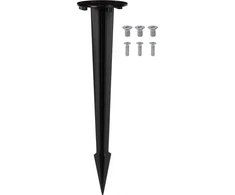 Paulmann Sodo šviestuvų pagrindas/smeigtukas, 40 cm, apvalus, metalinis