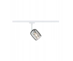 Paulmann Prožektorius Blossom URail max 1x10W G9 DIM 230V baltas RAL 9003 / stiklas tamsintas