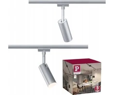 Paulmann Track prožektorius URail TUBO LED 3-STEP DIM 4W 150lm 3000K 230V matinis chromas / metalas