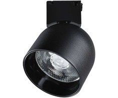 Paulmann ULine RONDE LED prožektorius 7W 405lm 3000K 85mm IP20 48V juodas/aliuminis
