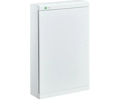 Elektro Plast Nasielsk Paviršinis modulinis skirstomasis skydas ELEGANT 3x12 baltos durys 2445-00