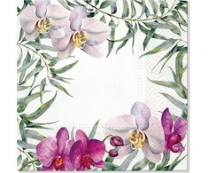Serwetki Orchid 33 x 33 cm 20 vnt. PAW