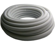 PAWBOL 6160-25P 16/11 PVC gofruotas vamzdis su pilotu 320N 25m pilkas