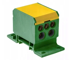Pawbol E.4091/Ż-Z Paskirstymo blokas 160A 1P 2x2,5-50/3x2,5-25 2x2,5-35/Ż-Z E.4091/Ż-Z