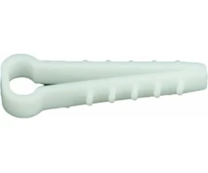 Kaištis apkabėlė 2x2,5mm Pawbol H.7311 (100 vnt, baltas)