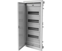 Pawbol 4x12 įleidžiamas modulinis skirstomasis skydas su metalinėmis durelėmis IP40 N+PE C.1548