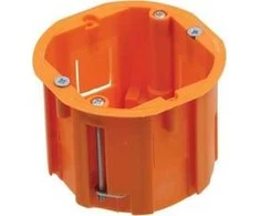 Pawbol Bikuva.lt Montažinė dėžutė 650C Ø65mm 1 vieta oranžinė