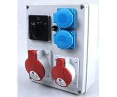 Pawbol 1x32A / 5P 1x16A / 5P 2x250V, extr. L/P IP44 (B.1095W)