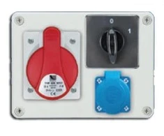 Pawbol Stacionarus skirstomasis skydas R-BOX 190 1x32A/5P 1x250V išjungtas 0/1 IP44 (B.1092W)