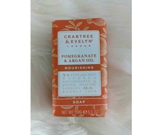 Crabtree &amp; Evelyn granatų ir argano aliejaus maitinamasis muilo gabalėlis, 158 g