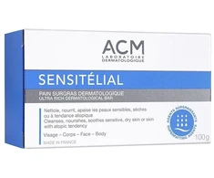 Laboratoire ACM Sensitelial maitininantis Cleansing Bar For Face &amp; Body, 100 g