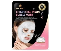 Payot PaxMoly, Charcoal Pearl, Purifying &amp; Exfoliating, Sheet Mask, Face, Day &amp; Night, 25 ml For Women