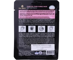 Payot PaxMoly, Charcoal Pearl, Purifying &amp; Exfoliating, Sheet Mask, Face, Day &amp; Night, 25 ml For Women