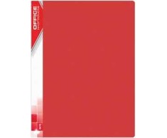 Office Products Aplankas su 40 įmaučių A4 raudonas