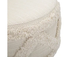 P&amp;C Boho stiliaus taburetė, medinės kojos, Ø 32 cm
