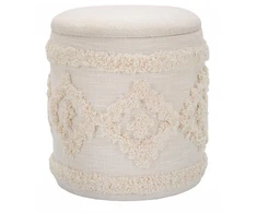 P&amp;C Taburetė su daiktadėže, apvali, Ø 35 cm
