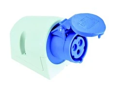 PCE Fiksuotas lizdas 32A 230V 2P + Z IP44 123-6