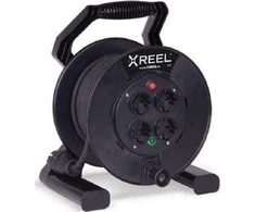 PCE Xreel būgno minkštiklis 4 lizdai 3 x 2,5 mm IP44 20m (92501H48223)