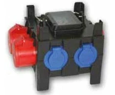 PCE NYSA 2x16A / 5P, 3x2P + Z 8 moduliai (9030149W)