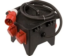PCE 9474590W Nešiojamas skirstomasis skydas SŁUPSK 2x32A/5P 2x5P/2xB16 4xGS/4xB16 FI 9474590W