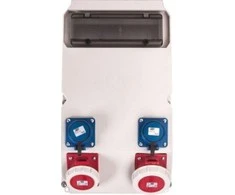 PCE 63A / 5P 32A / 5P 2x16A 250V IP44 (9027777W)
