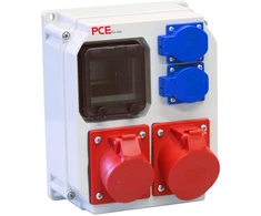 PCE Stacionarus skirstomasis skydas tipas MIKOŁAJKI 4M 32/5 16/5 2GS 230V IP54 ECOline 90EKO004