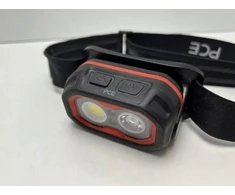 PCE Žibintuvėlis LED su priekine lempa S800/2.000mAh USB-C 720800