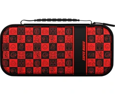 PDP GLOW Kelioninis dėklas skirtas Nintendo Switch | Super Icon | Juoda/Raudona