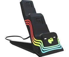 PDP Afterglow Wave dvigubas įkroviklis, juodas, XBOX One