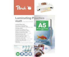 Peach folie laminacyjne A5 (154x216mm), 80mic, matt