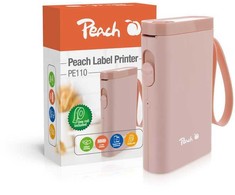 Etikečių spausdintuvas Peach Peach Label Spausdintuvas PE110 pink retail