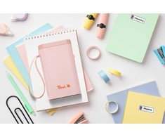 Etikečių spausdintuvas Peach Peach Label Spausdintuvas PE110 pink retail