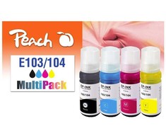 Peach Patrone Epson 103/104 MultiPack bk, c, m, y restauruota