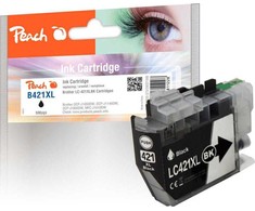 Peach Rašalas Brother LC-421XL juodas, suderinamas