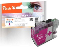 Peach Rašalas Brother LC-421XL rausvai raudonas (magentos), suderinamas