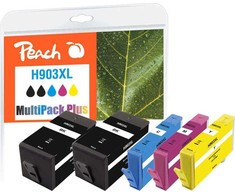 Peach PI300-865 kasetė su rašalu 5 vnt. Analogas Wysoka (XL) našumas Juoda Cyan Violetinė Geltona