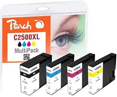 Peach Persikų rašalo rašalas, skirtas Canon PGI-2500XL MultiPack spausdintuvui (PI100-283)